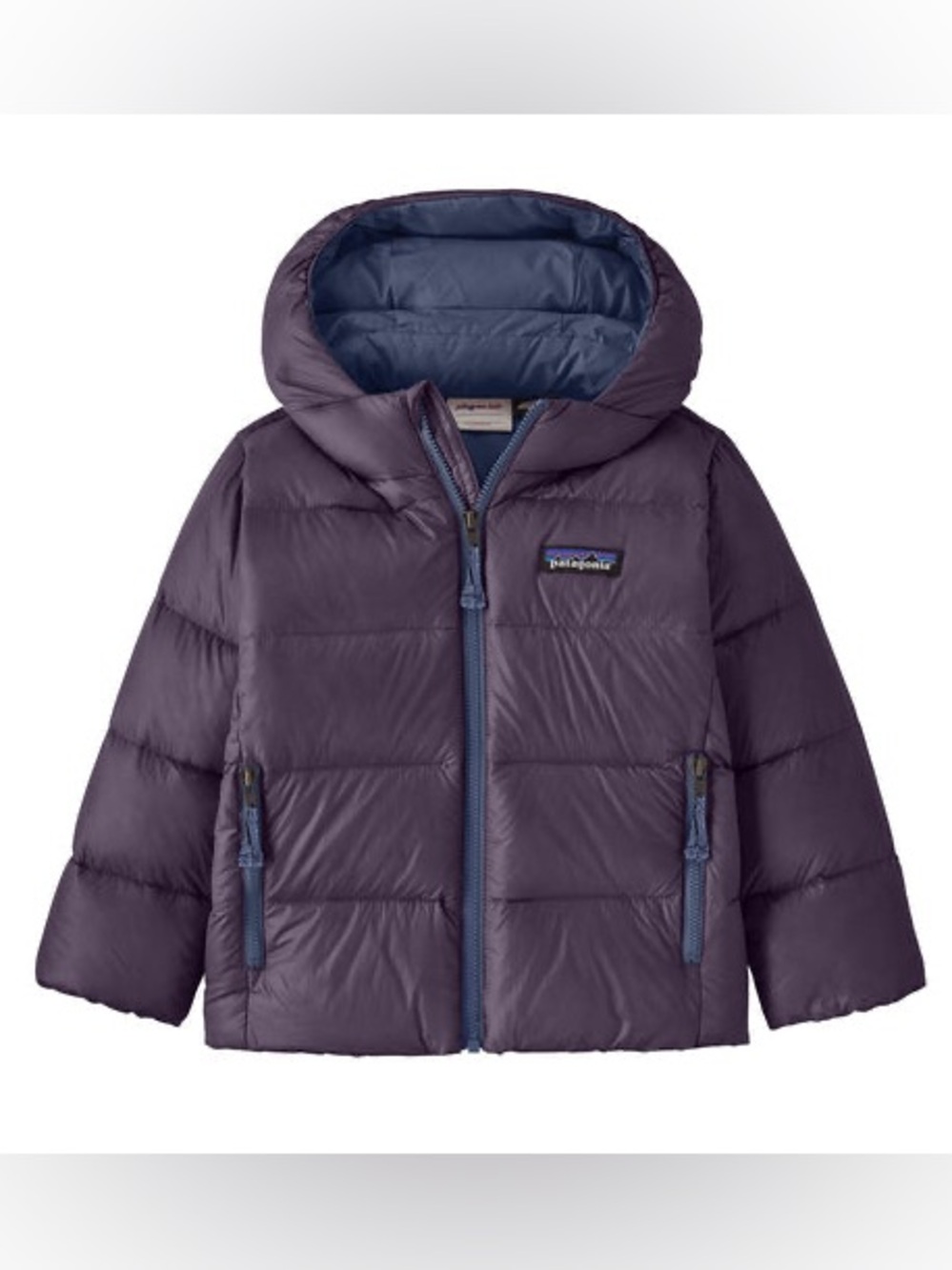 Patagonia Baby Hi-Loft Down Sweater™ Hoody in Plummet Purple